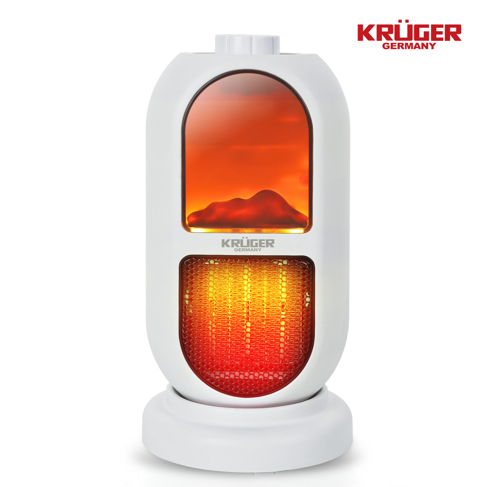 크루거 가정용 온풍기 전기 난방기 탁상용 히터 KPH-2404FW